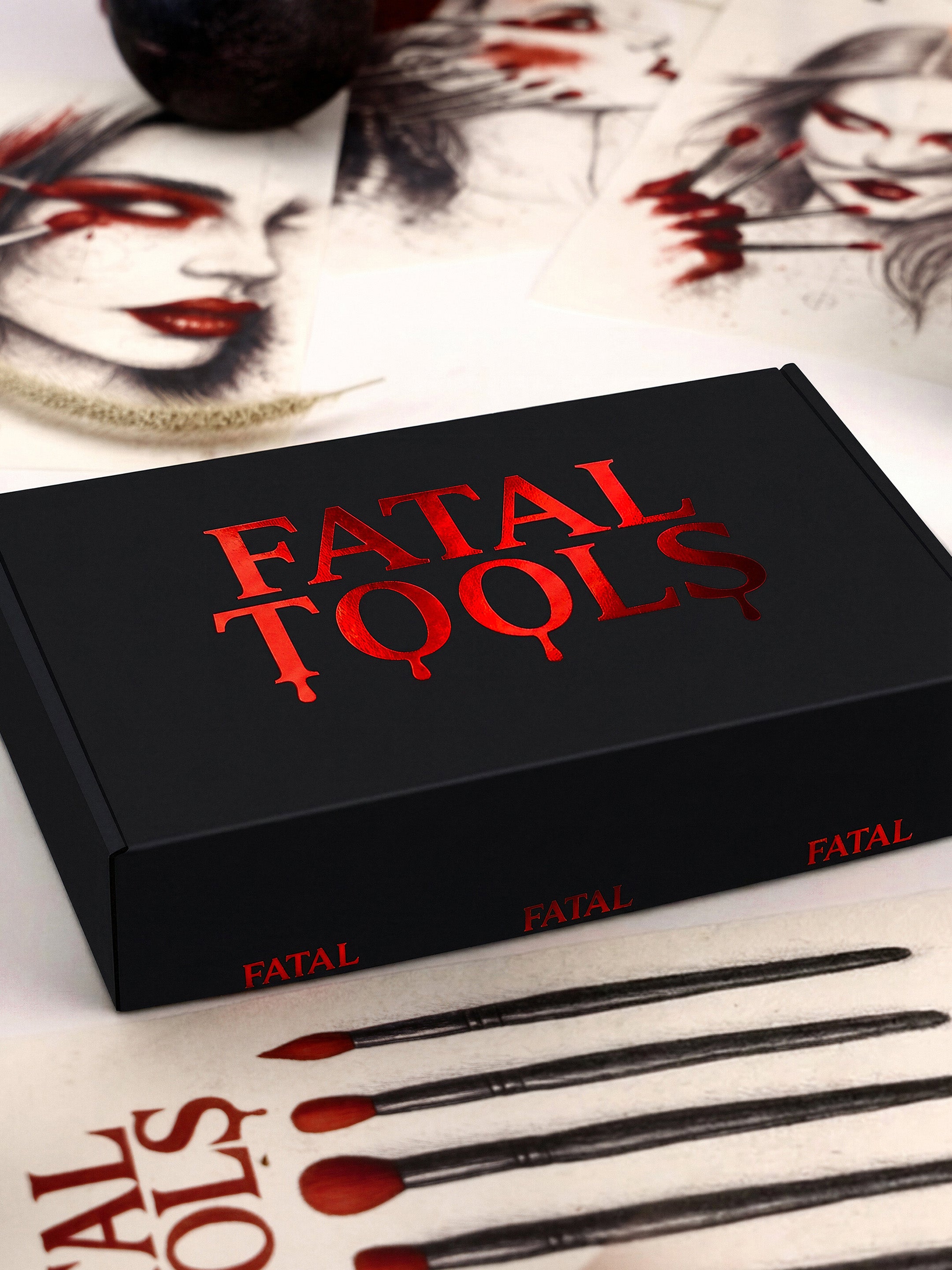メイク道具・化粧小物 AlchemyGothic ASL5 Fatal Narcissa The Altar Eye Set – FATAL TOOLS